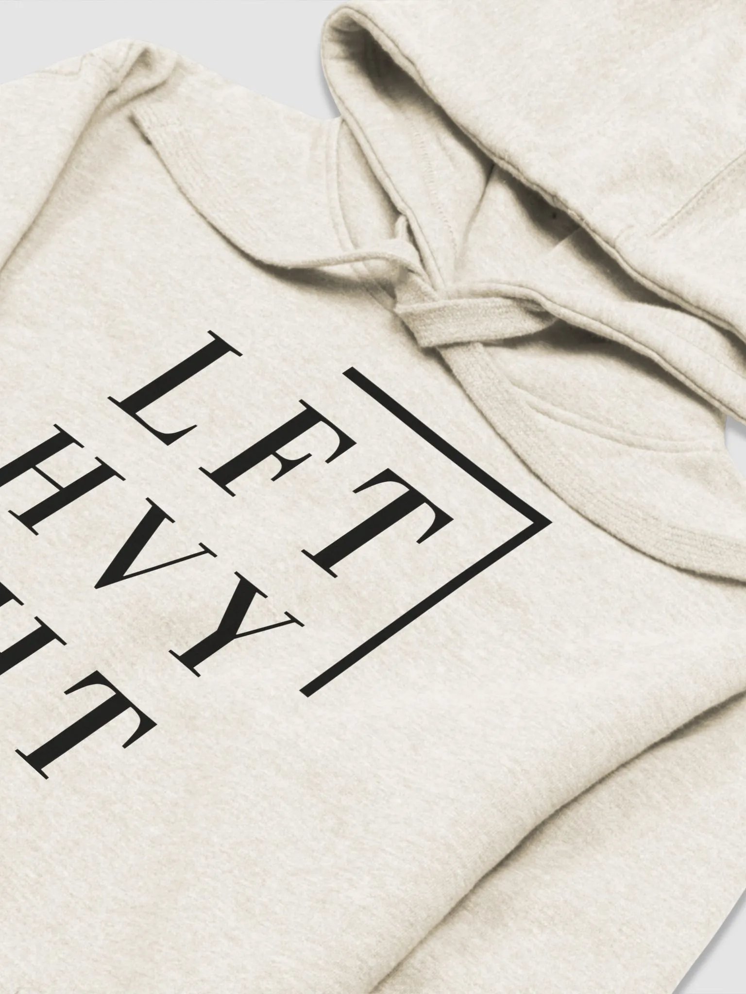 Bold Minimalist Hoodie with "LFT HVY SHT" Design product image (15)