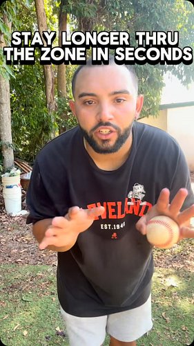 Best drill to stay longer in the zone ! #baseball #mlb #grindmode #fun