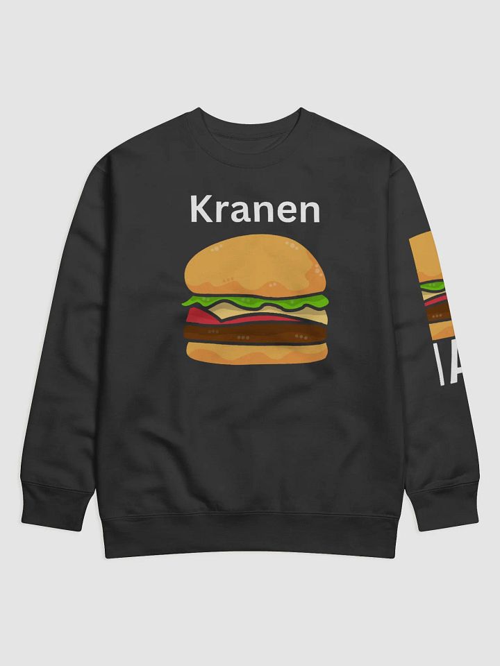 Burger Delight Digital Illustration Sweatshirt product image (1)