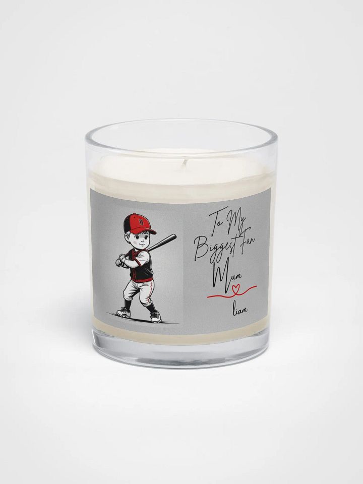 Batter Up! Personalized Baseball Candle product image (1)