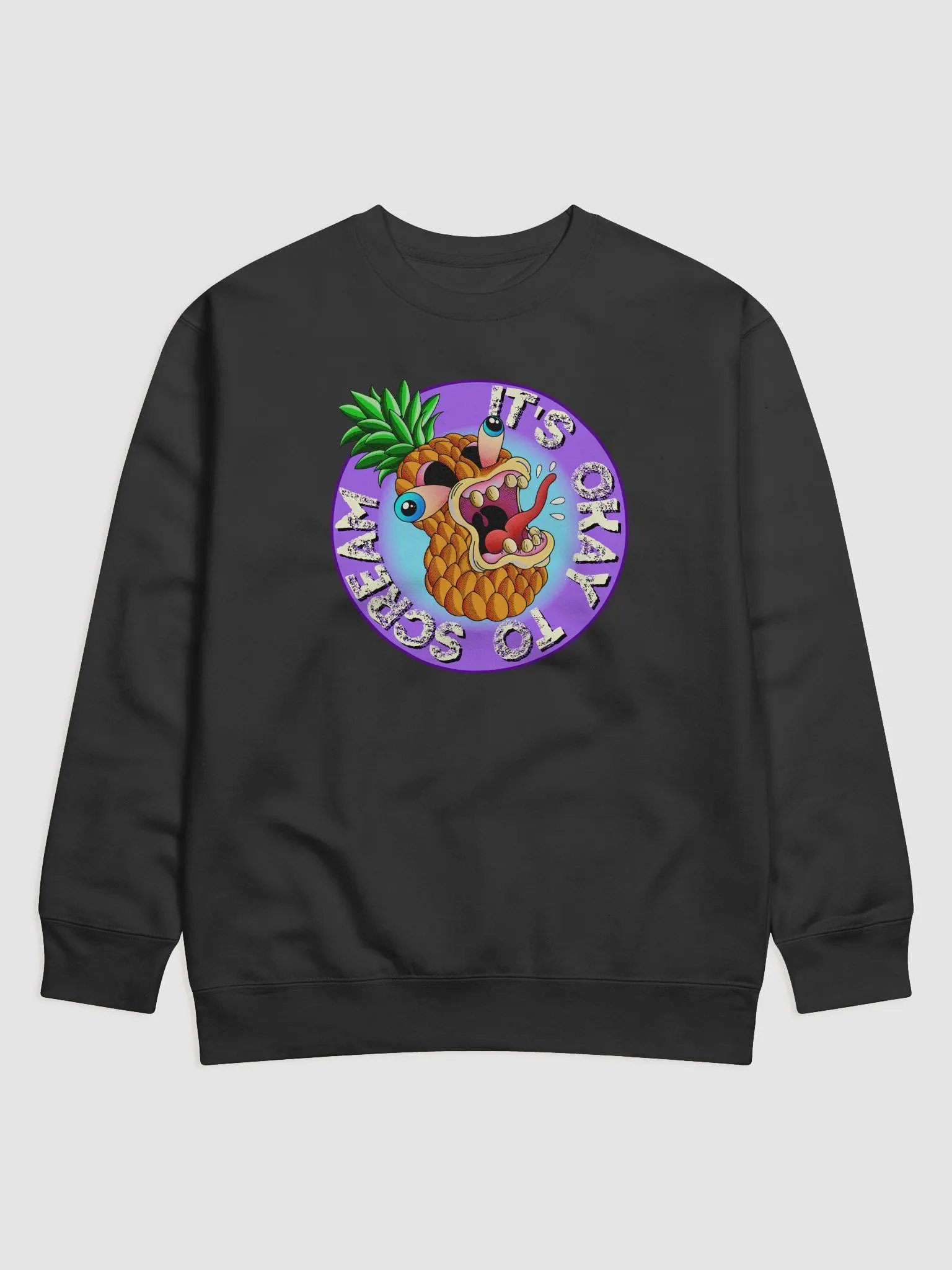 Please Scream: Cotton Heritage Premium Sweatshirt product image (1)