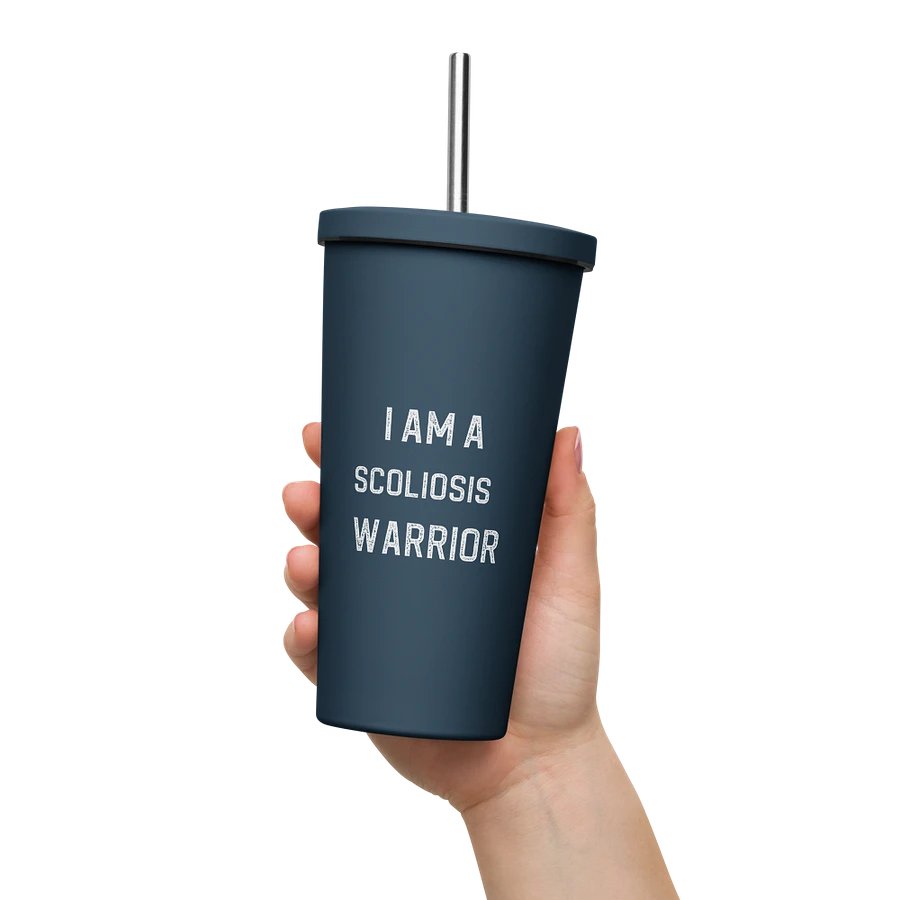 Back Strong 20 oz. Insolated Cup: Navy product image (26)