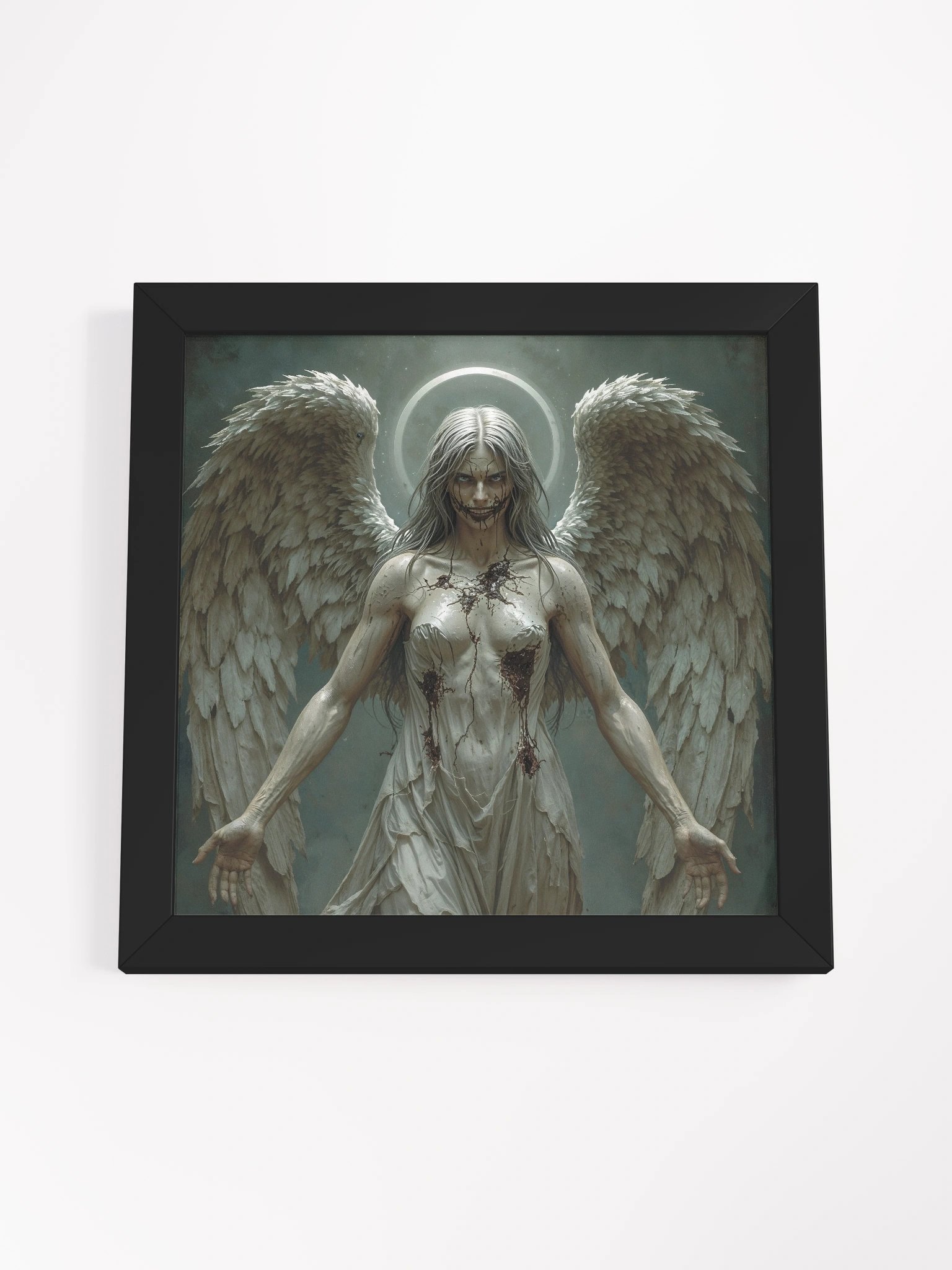 Angel of the Beautiful Ruin Framed Print product image (19)