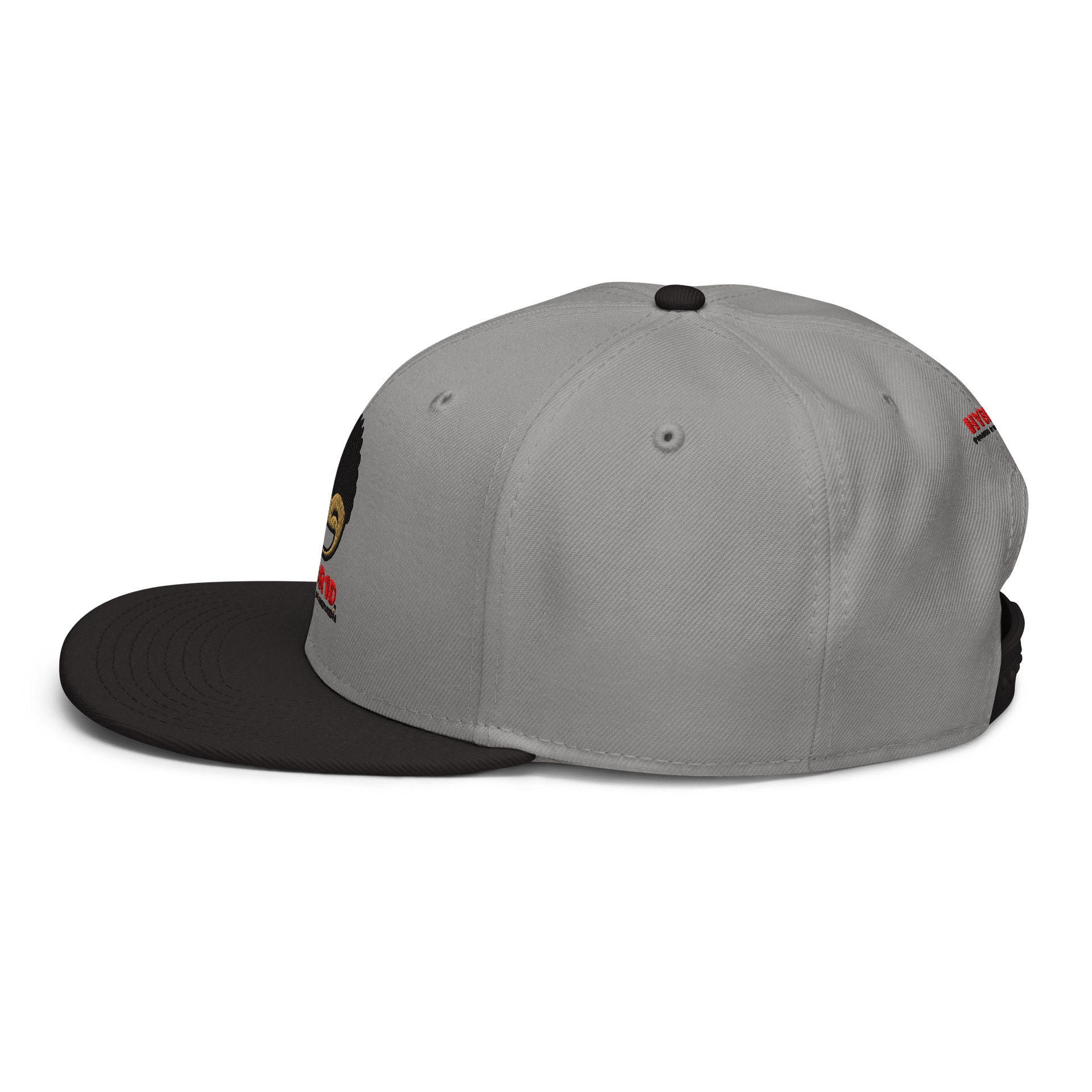 Grey ya zimmi a’SEH wool blend SnapBack cap product image (3)