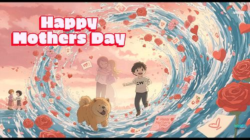 Let's make some Waves 🌊 today - 

It’s Mother’s Day! 🤱
AI bloomed this wave of love for moms. 
Fave mom memory? 

Did You Kno...