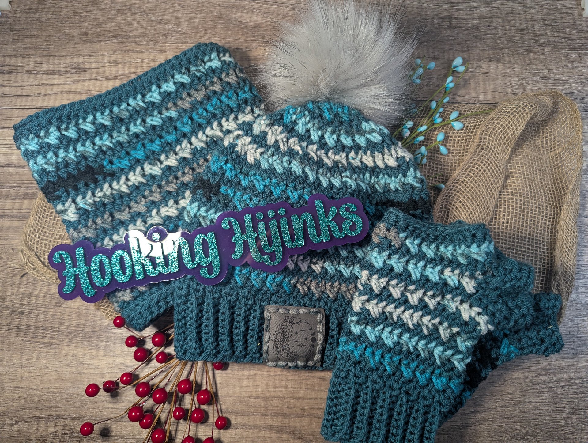 Double Cross Winter Set - Blues product image (1)