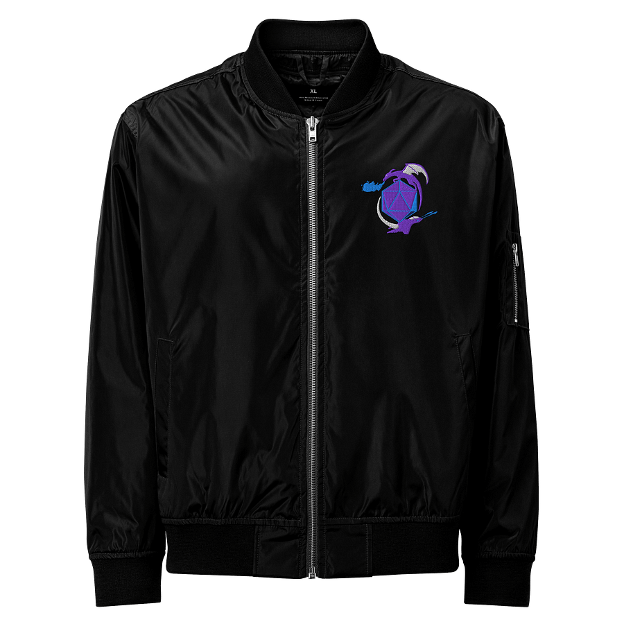Embroidered Logo Bomber Jacket product image (1)