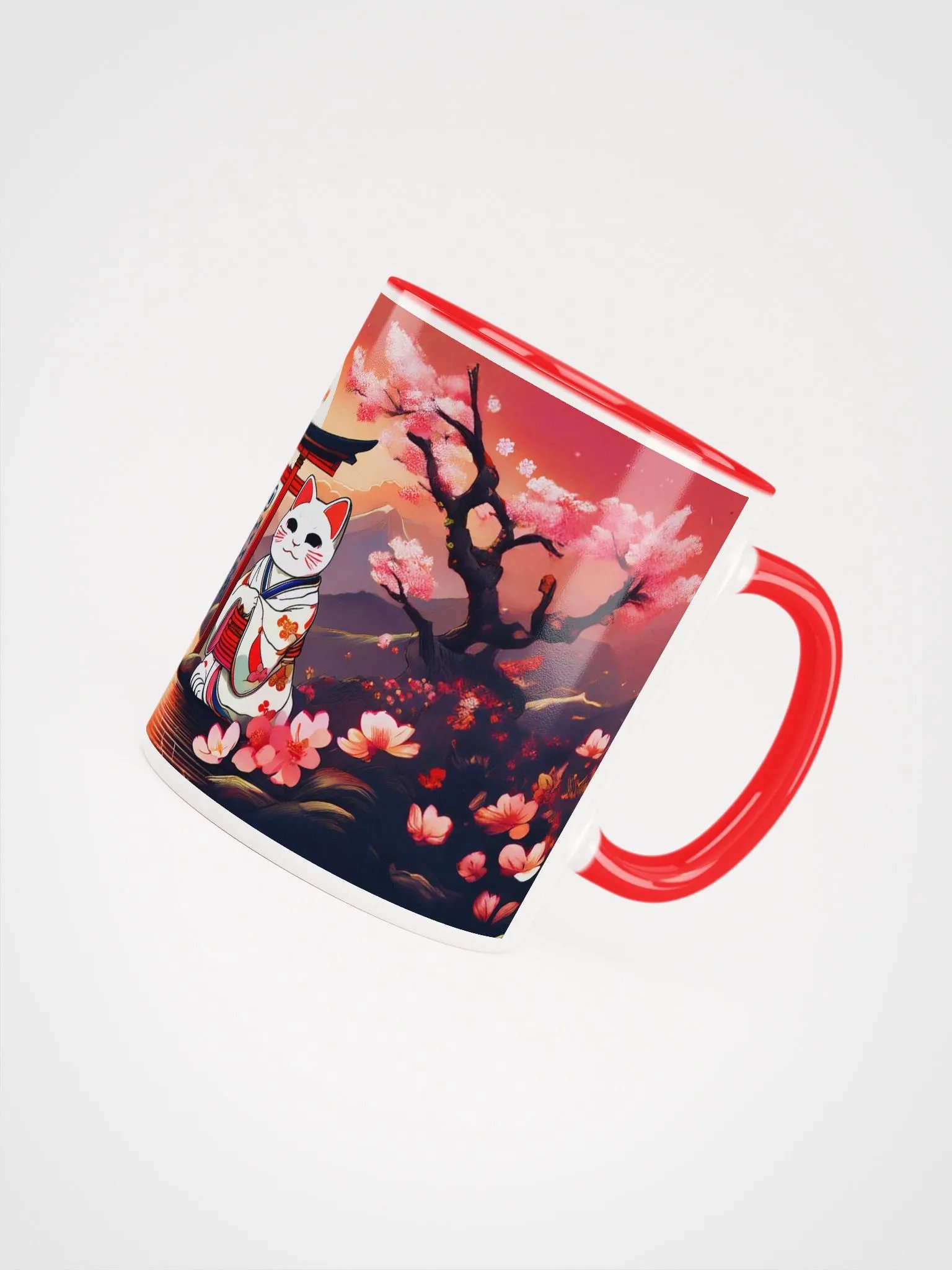Maneko Cat Fortune Reading Mug product image (3)