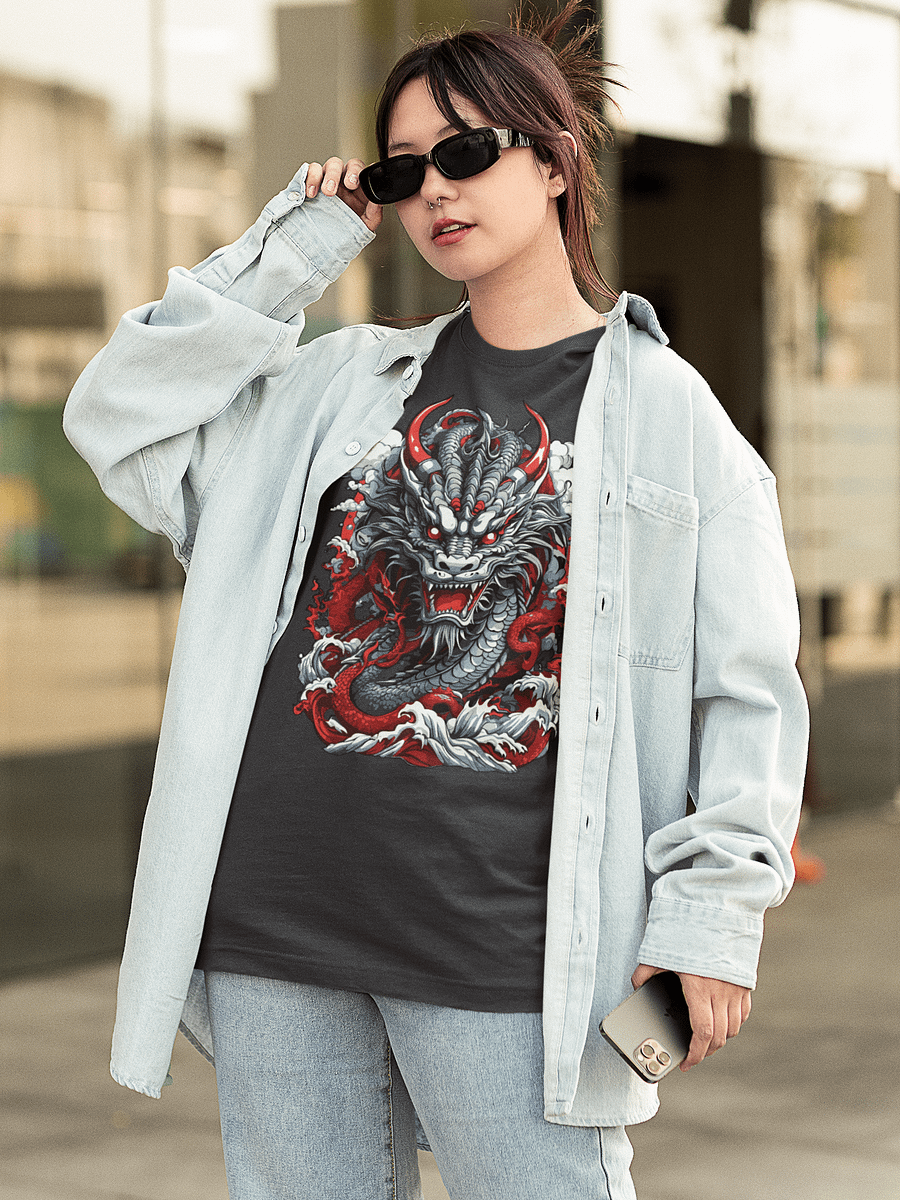 Ryujin's Wrath Oversized T-Shirt product image (9)