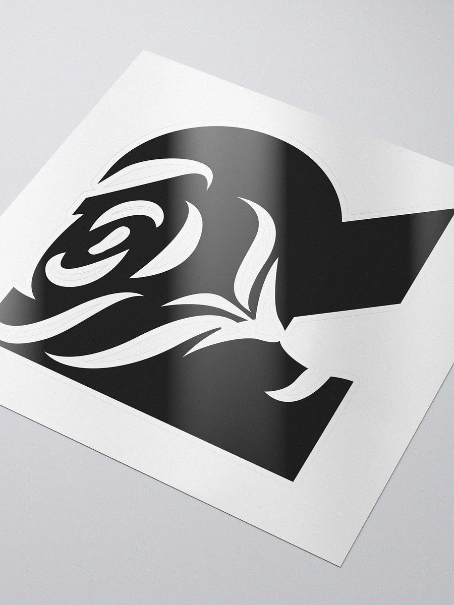 RoseBud Logo Sticker (Black) product image (3)