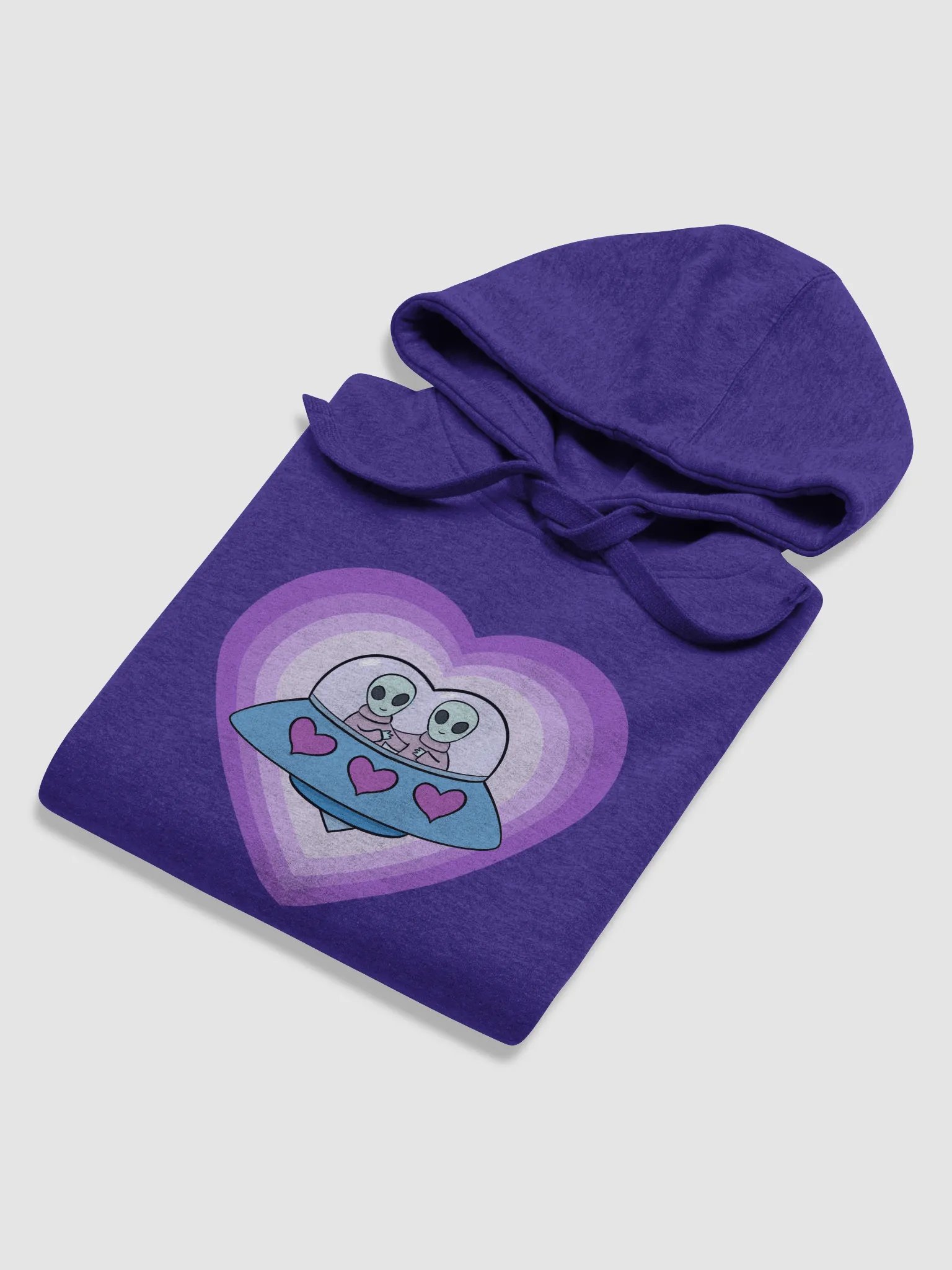 Alien Love Hooded Sweatshirt product image (6)