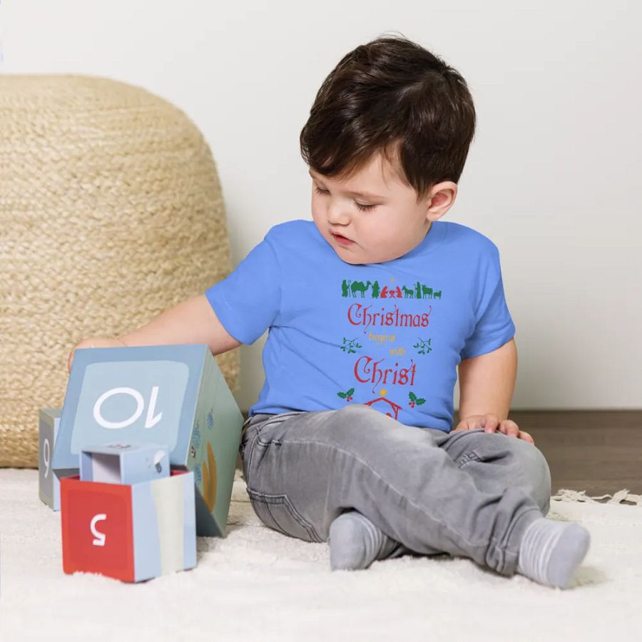 Christmas Begins With Christ Toddler T-Shirt product image (2)