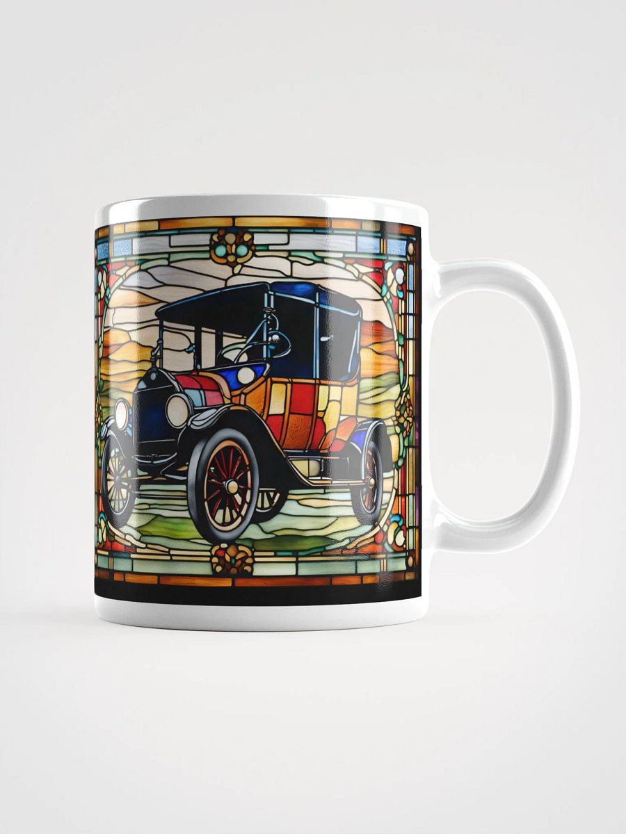 #005 Partridge Family Model-T Stained Glass Mug product image (3)