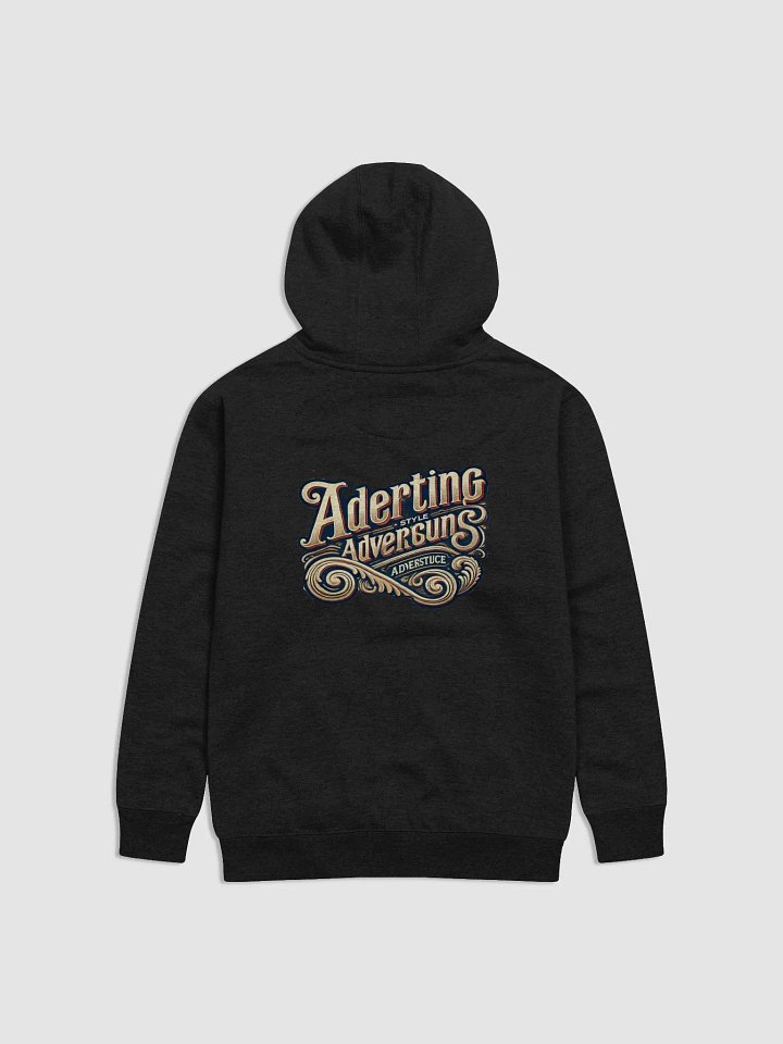 Vintage Ornate Lettering Unisex Hoodie product image (16)
