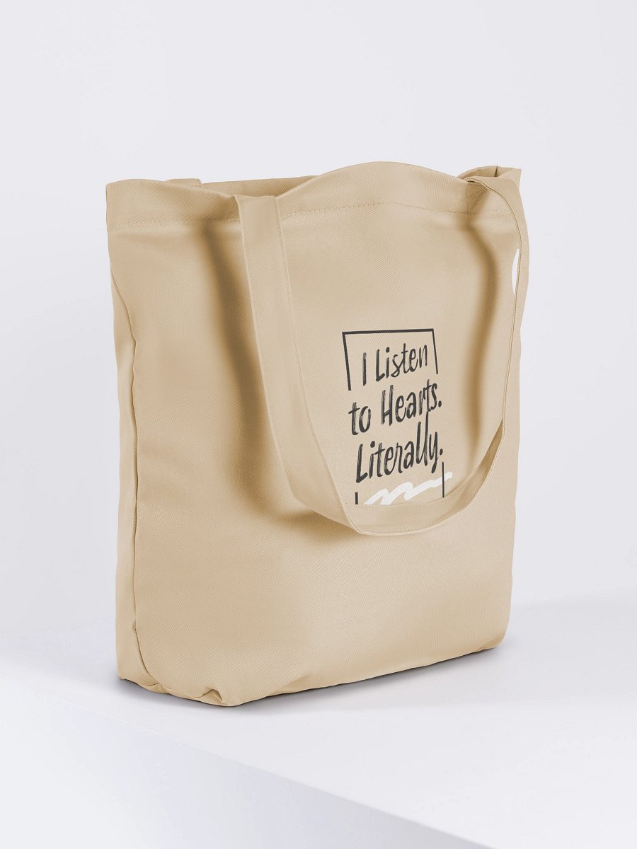 I Listen To Hearts. Literally. Tote Bag product image (4)