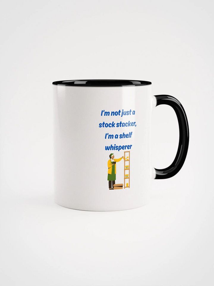 Stock Stacker or Shelf Whisperer Ceramic Mug product image (1)