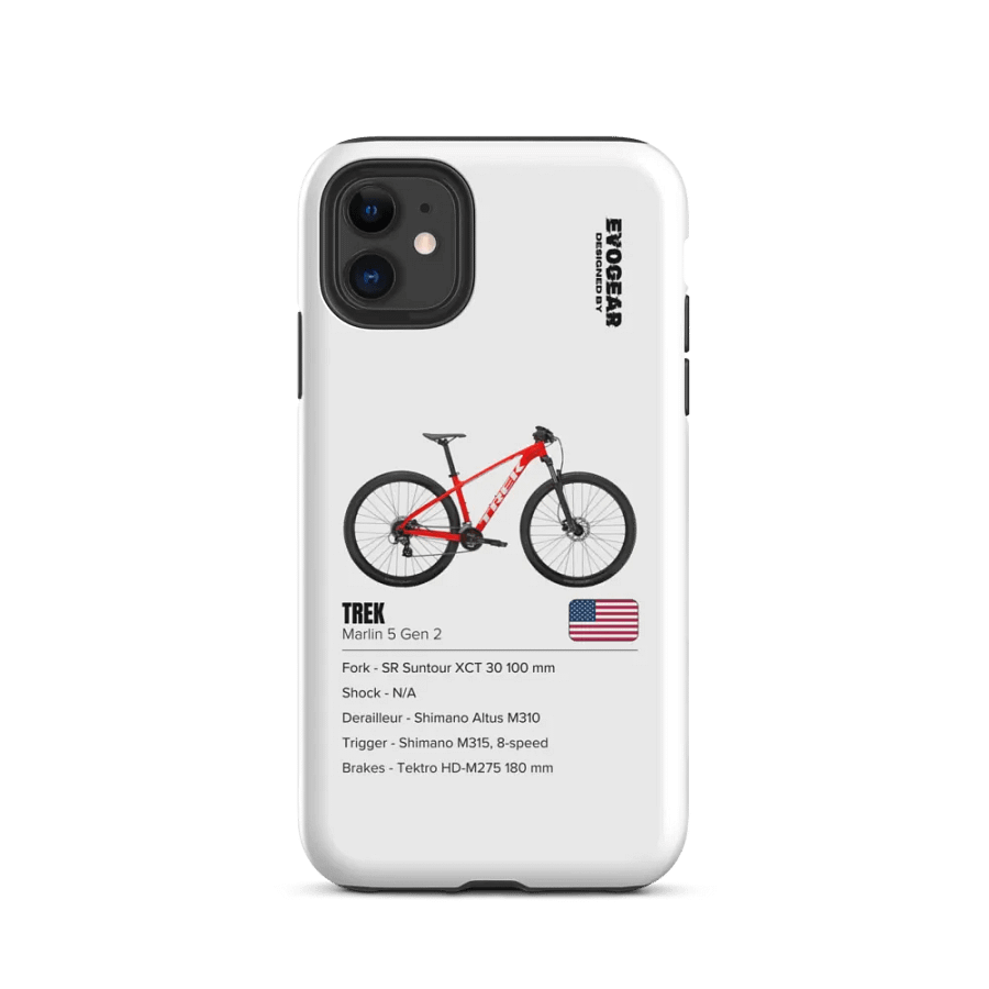 White Trek Marlin 5 Gen 2 iPhone Case product image (2)