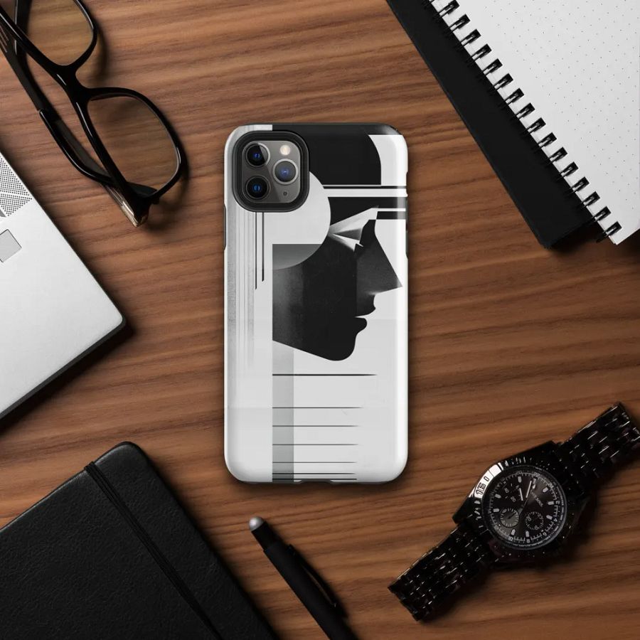 Abstract Persona 006 (Black) (Iphone Tough Case) product image (7)