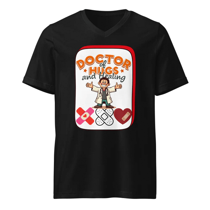 Doctor of Hugs and Healing V-Neck Tee product image (1)