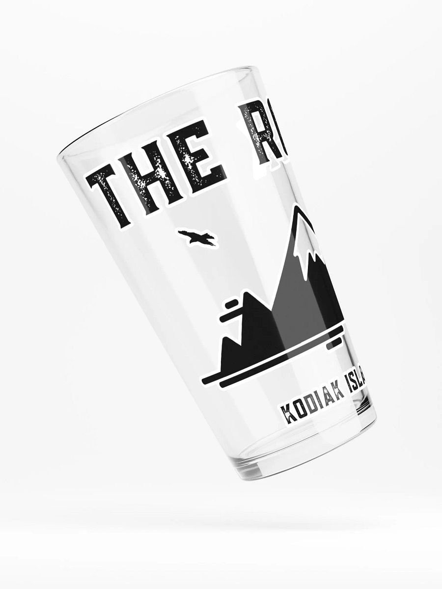 The Rock Pint Glass (Black) product image (4)