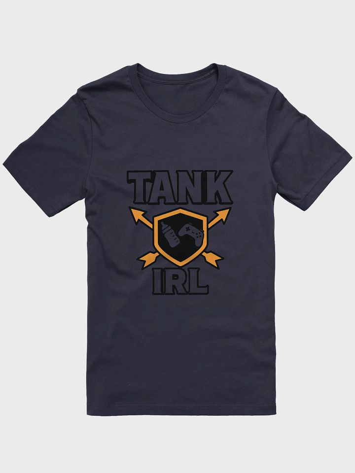 TANK IRL – Gamer Dad Shield Tee product image (1)