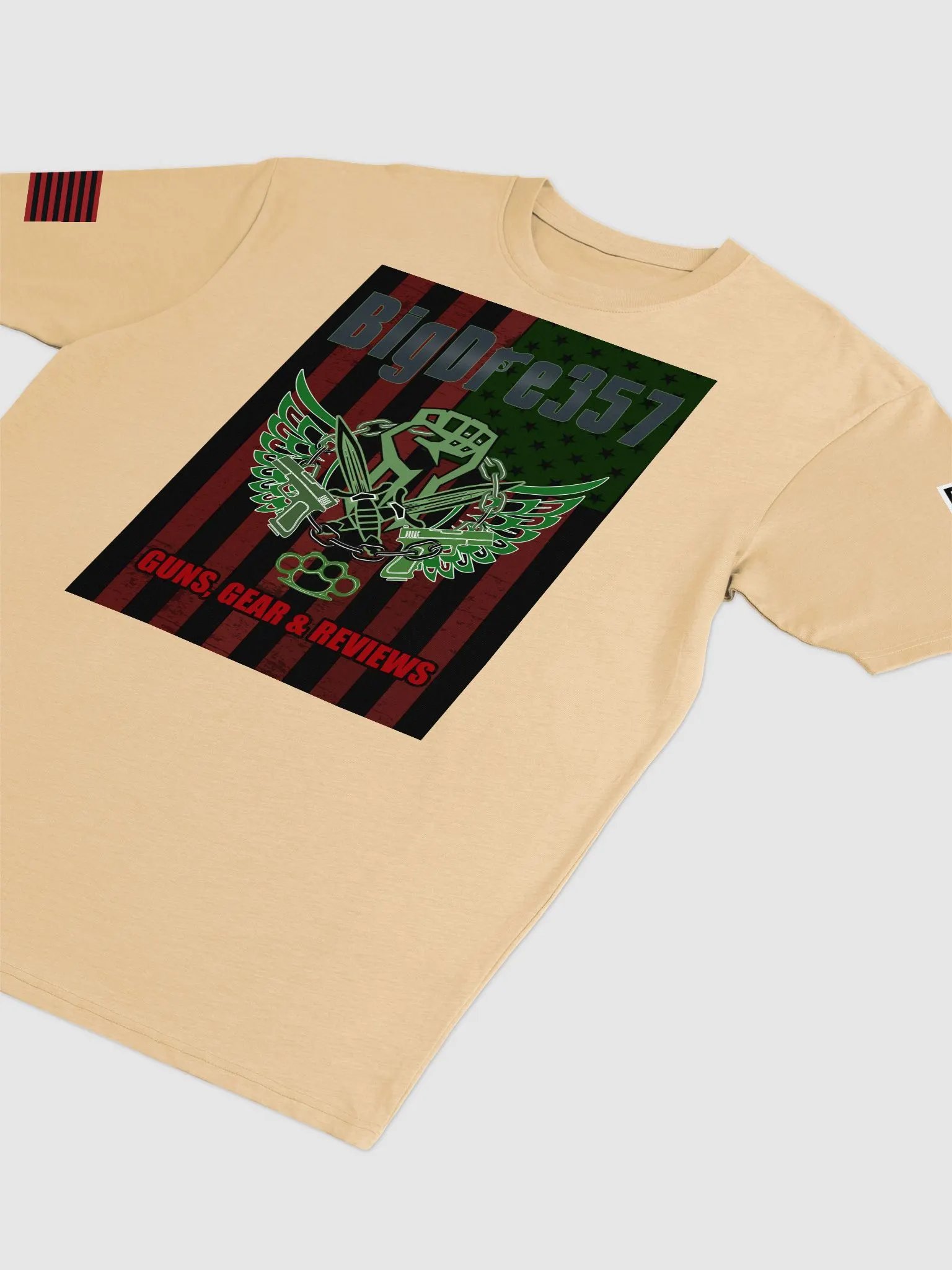 BigDre357 STAY DANGEROUS QR CODE T-SHIRT product image (2)