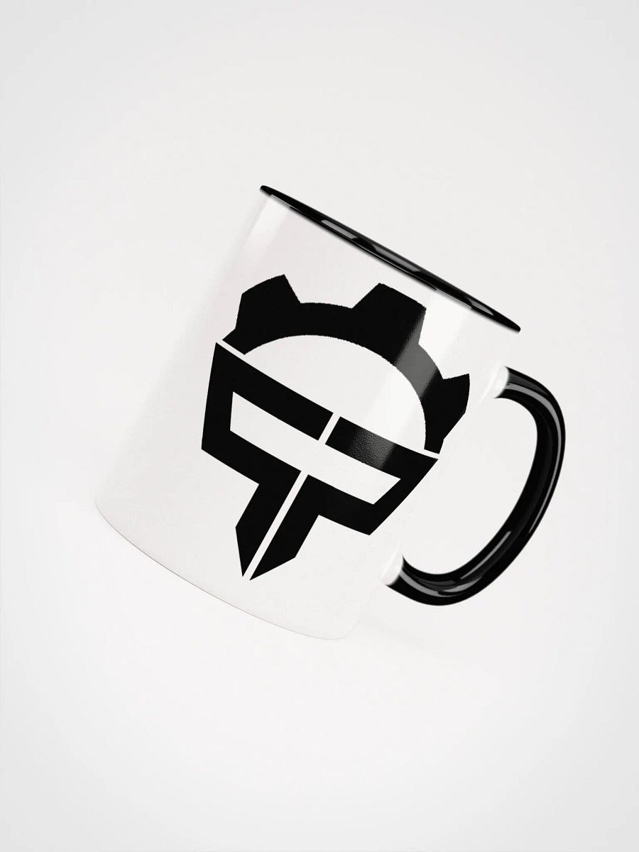 P3nAlPineapple Logo Black - Glossy White Mug product image (4)