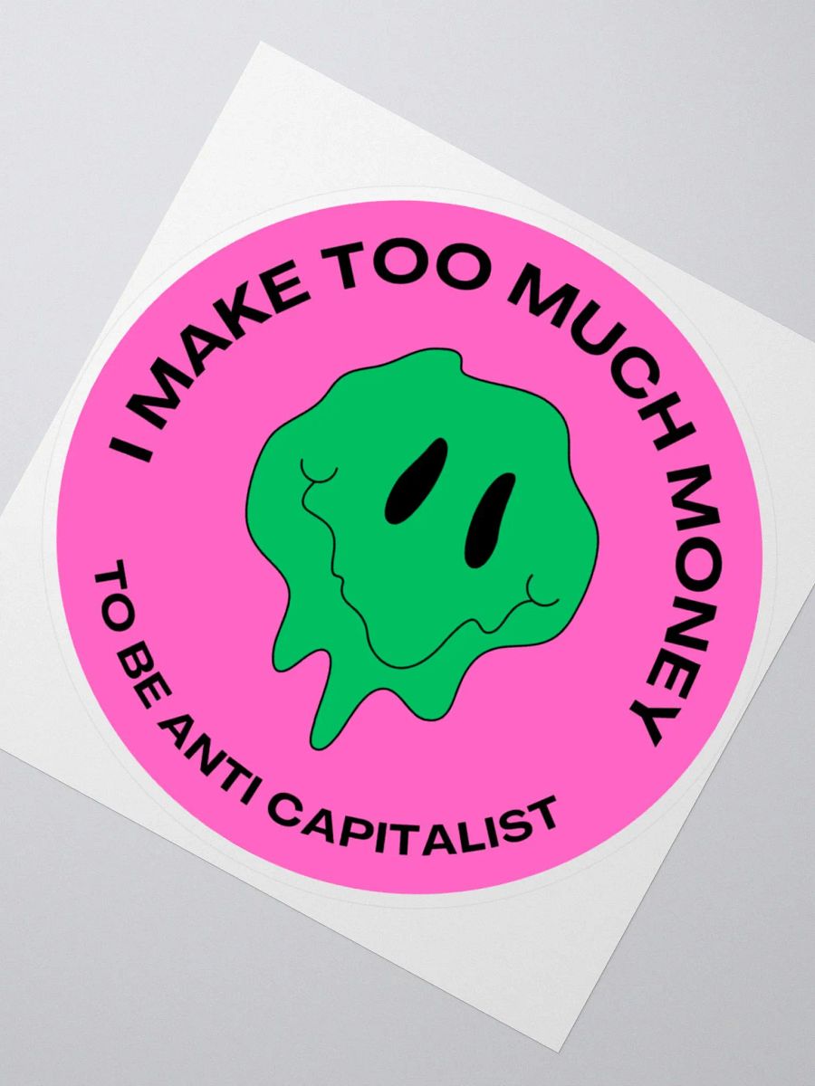 Anti-Capitalist Sticker product image (2)