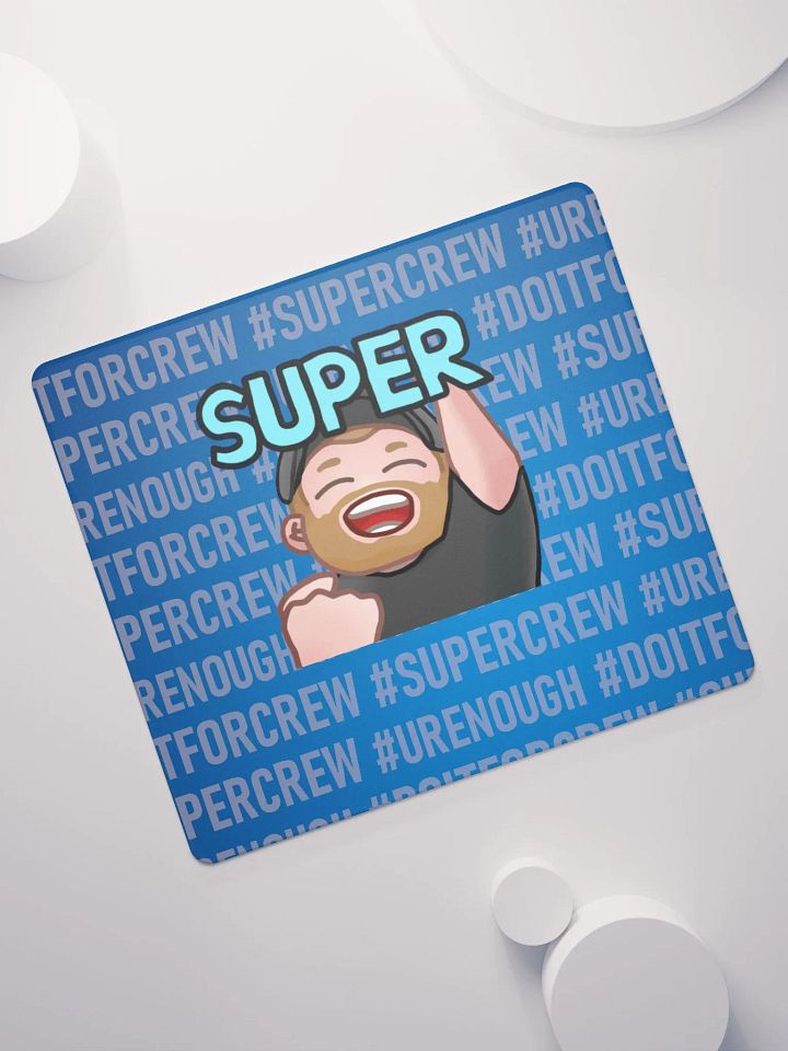 #DOITFORCREW - Gaming Mouse Pad - Blue product image (2)