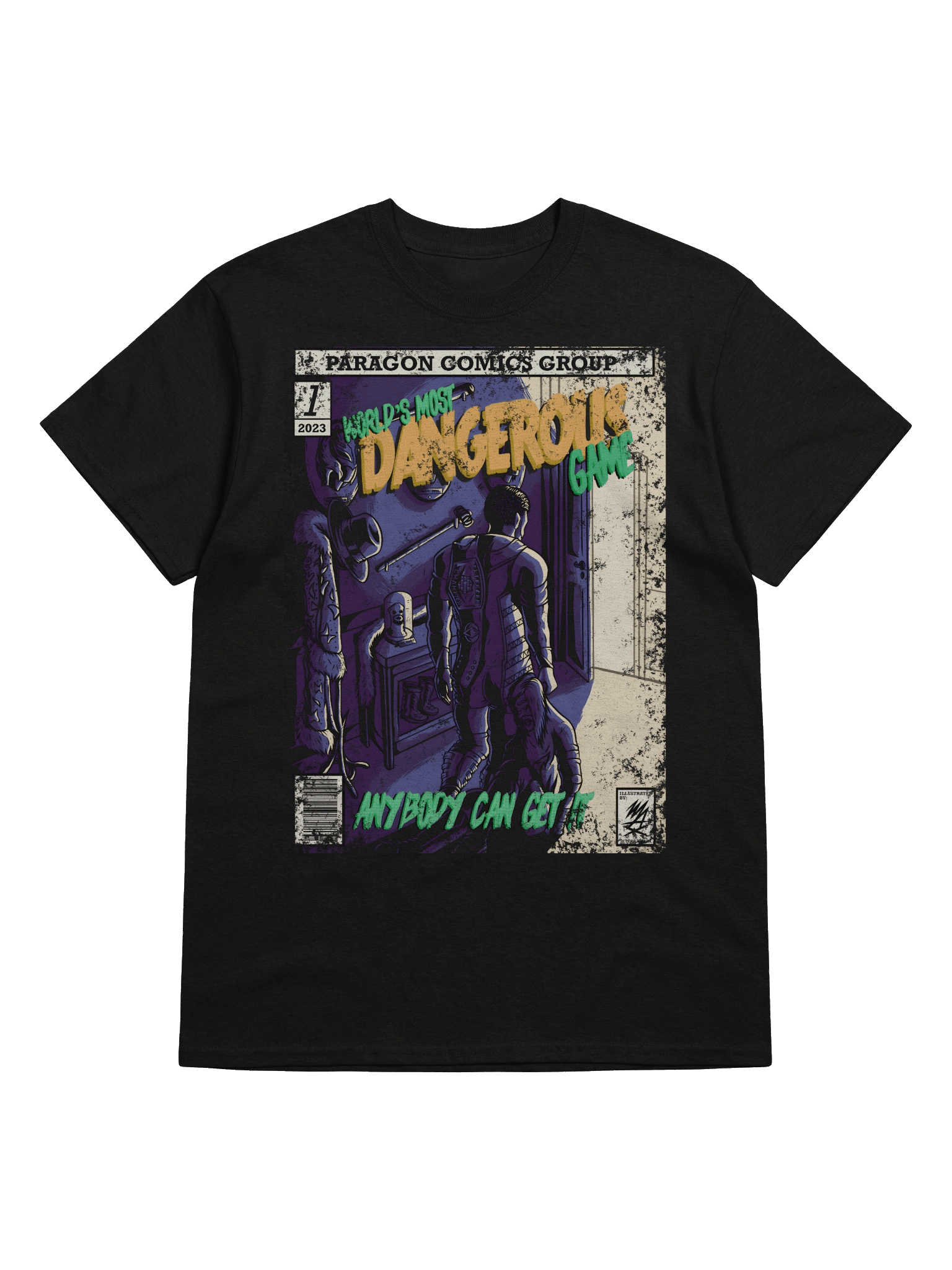 World's Most Dangerous Game comic T-Shirt product image (5)
