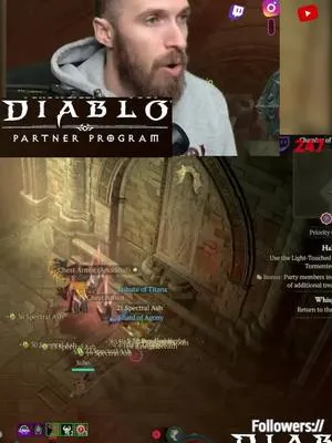 That feeling when the boss finally drops the chest piece you’ve been grinding for… and it rolls with perfect stats. 😱🔥 I was NOT ready — pure hype, pure joy! Come watch me lose it in real time. 🎮💥 #Diablo4 #LootLuck #StreamerReactions #GamingWin #diablopartner