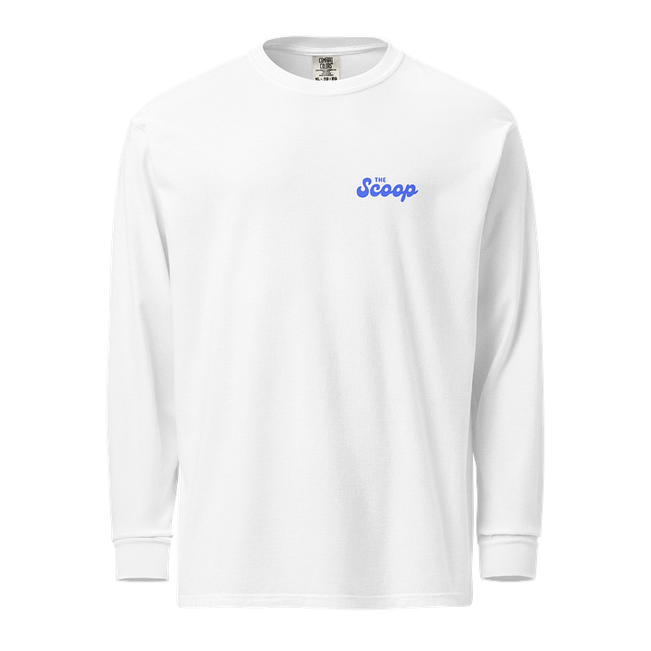 Scoop Original Logo Long Sleeved Tee – Comfort Colors® product image (1)