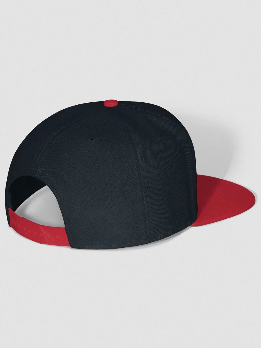 Limited EDITION FLAT BRIM RED FAM3 LOGO HAT Embroidery product image (4)