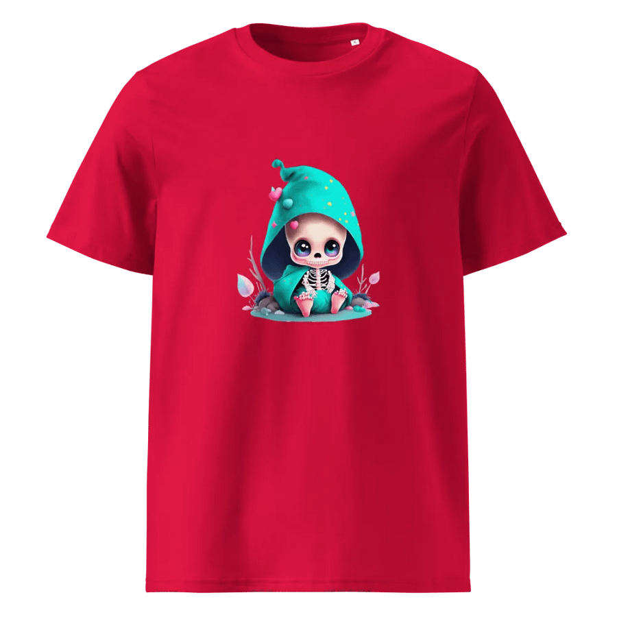 Halloween Skeleton Baby with Green Leaves product image (1)