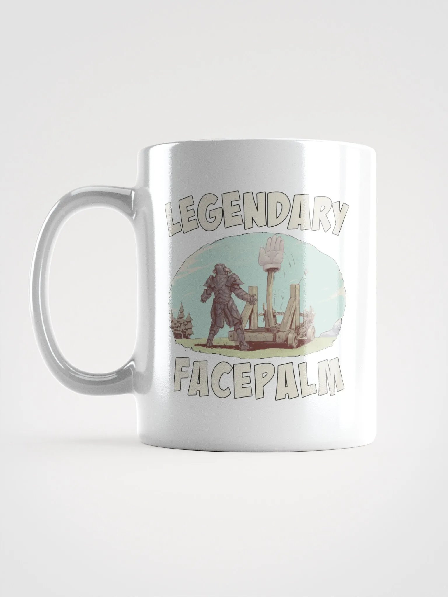 Legendary Facepalm White Mug product image (5)