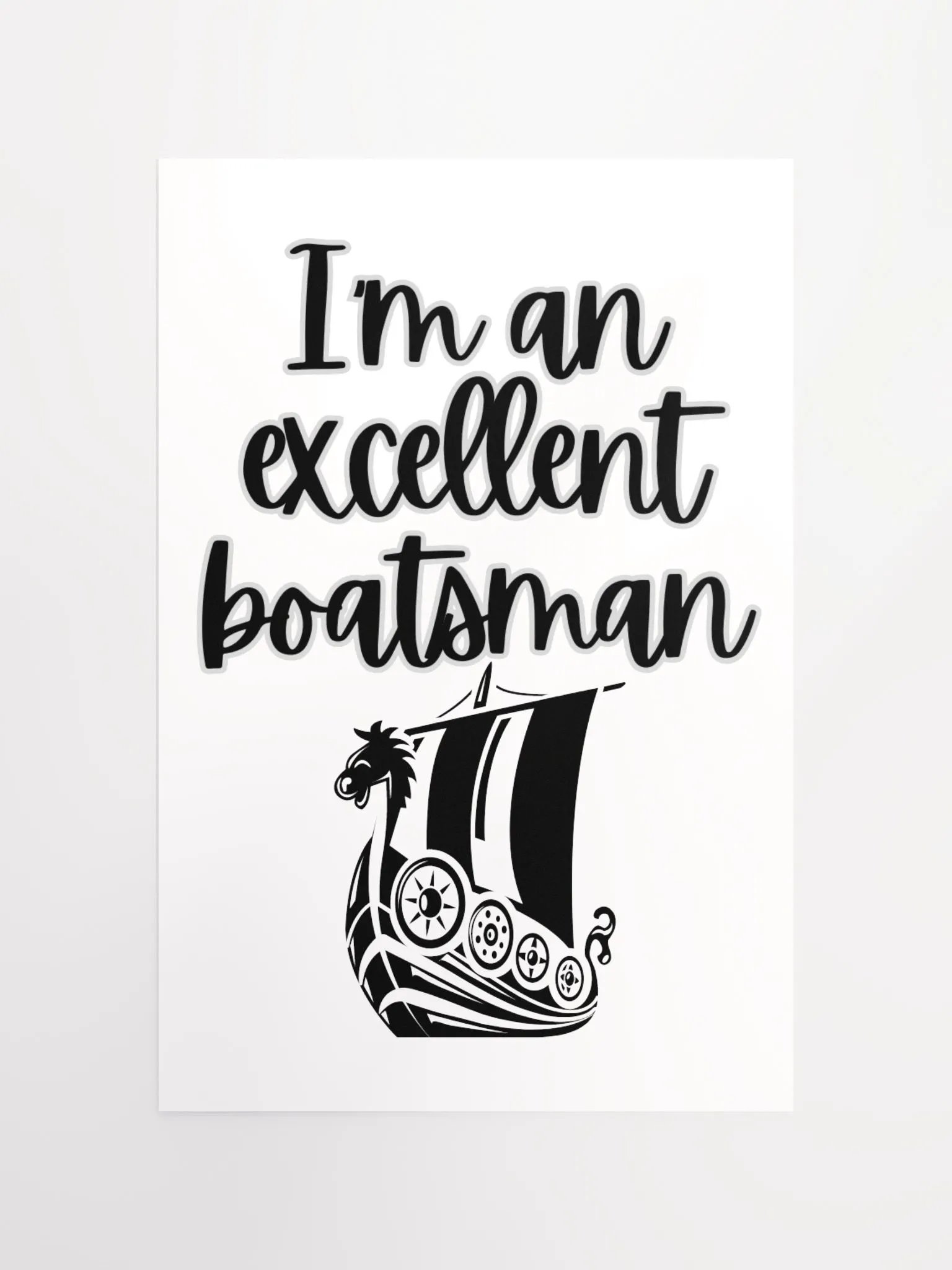 Excellent Boatsman (poster) product image (4)