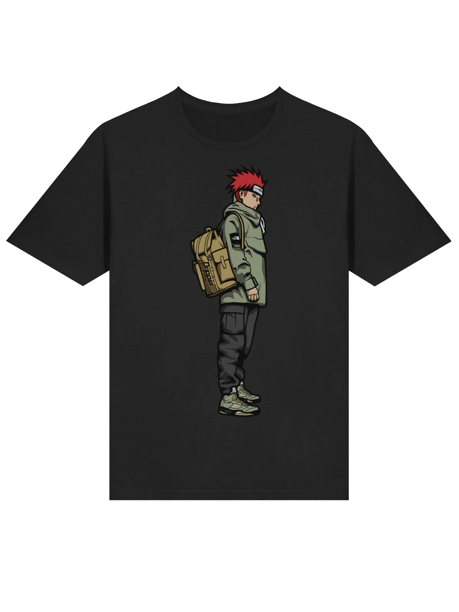 Urban Red Spike Wanderer – Gildan Softstyle T-Shirt product image (2)