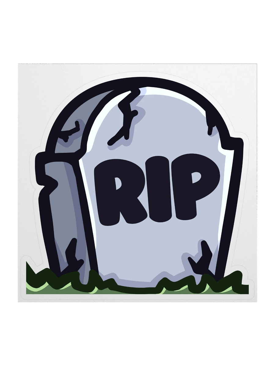 RIP Sticker product image (3)