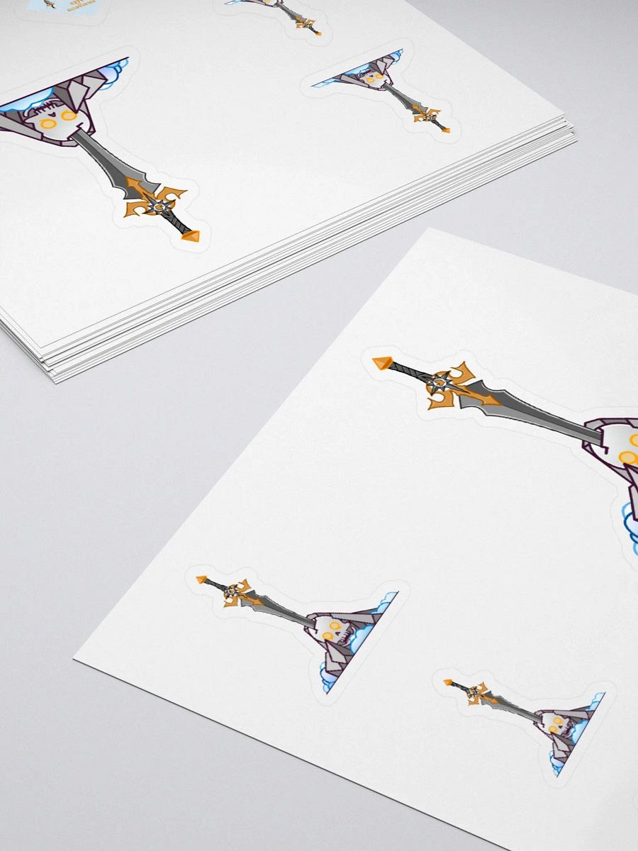 Sword in the Skull - Argent Variation - Sticker Sheet product image (4)