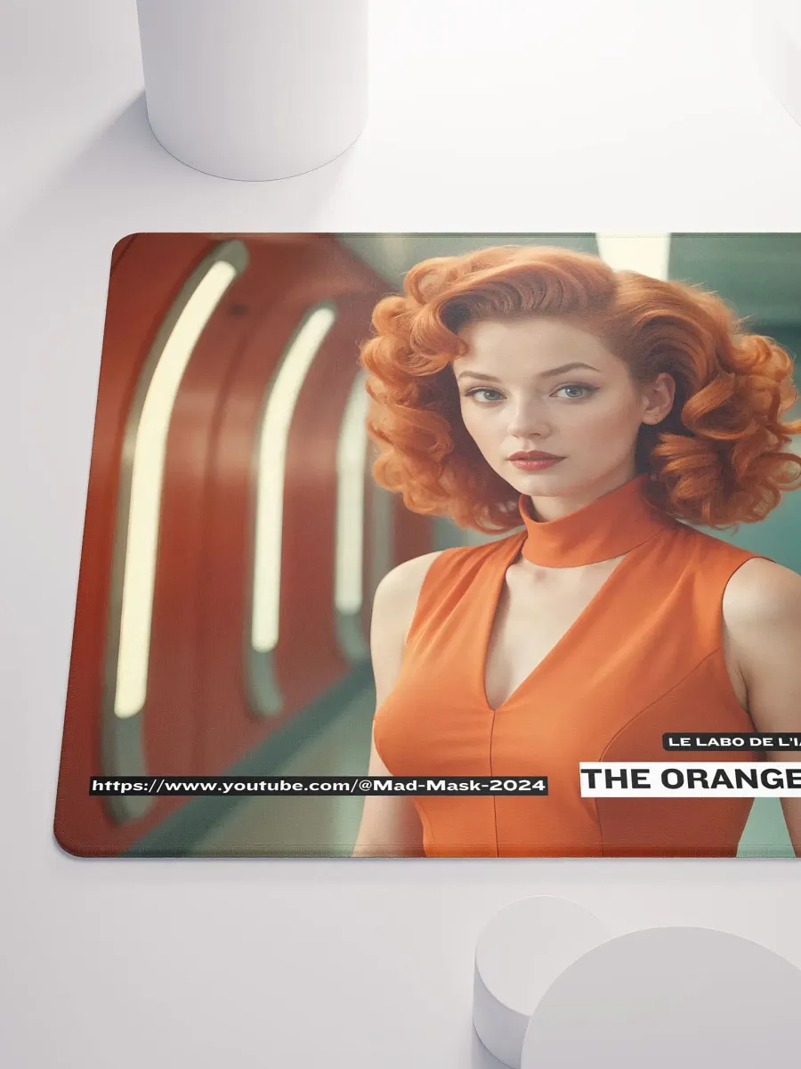 Mouse Pad Gaming The Orange Protocol product image (6)