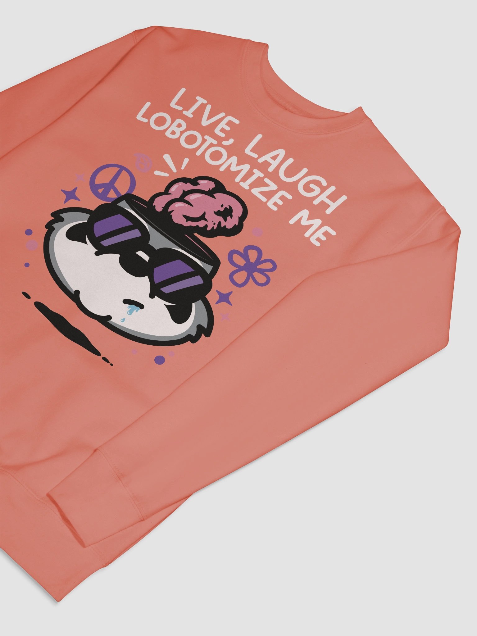 Live Laugh Lobotomize Pullover product image (77)