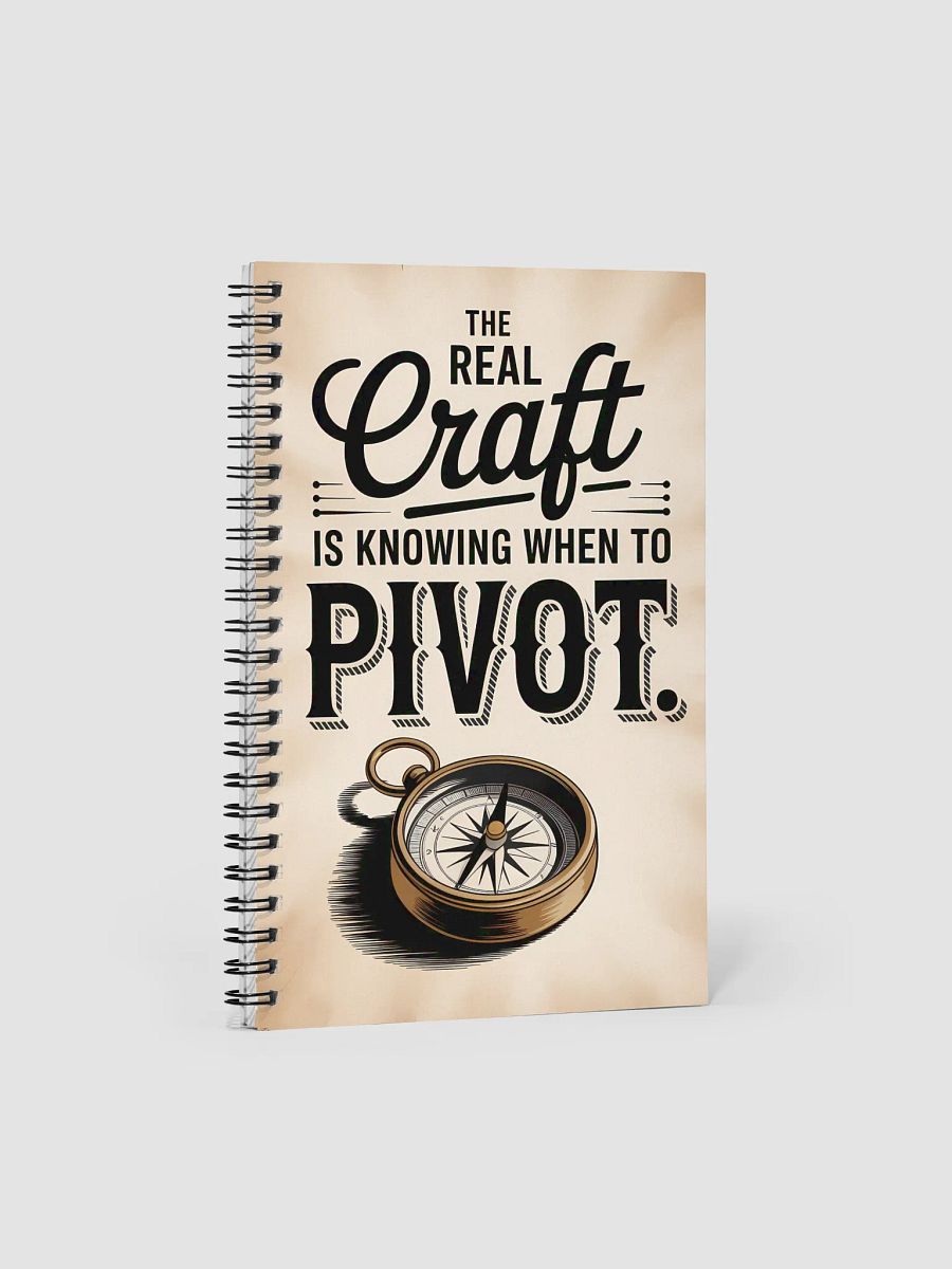 Know When To Pivot Journaling Notebook product image (1)