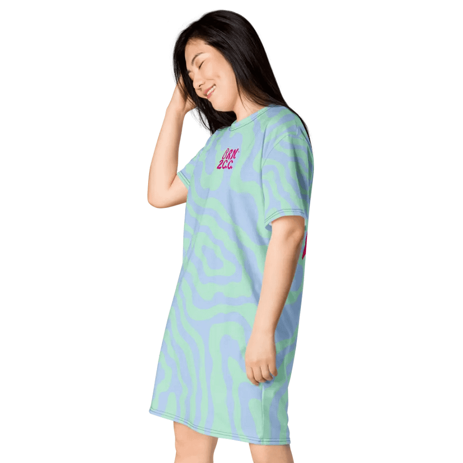 Pastel Safari T-Shirt Dress – BOURNE to Cape Cod™ product image (3)