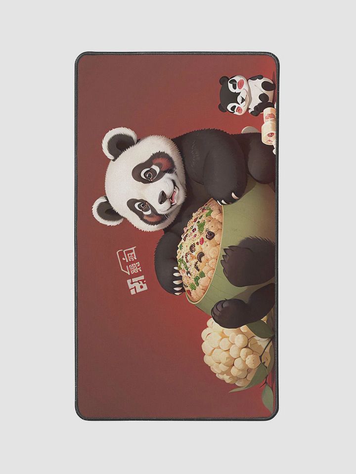 Panda Feast Desk Mat - 12