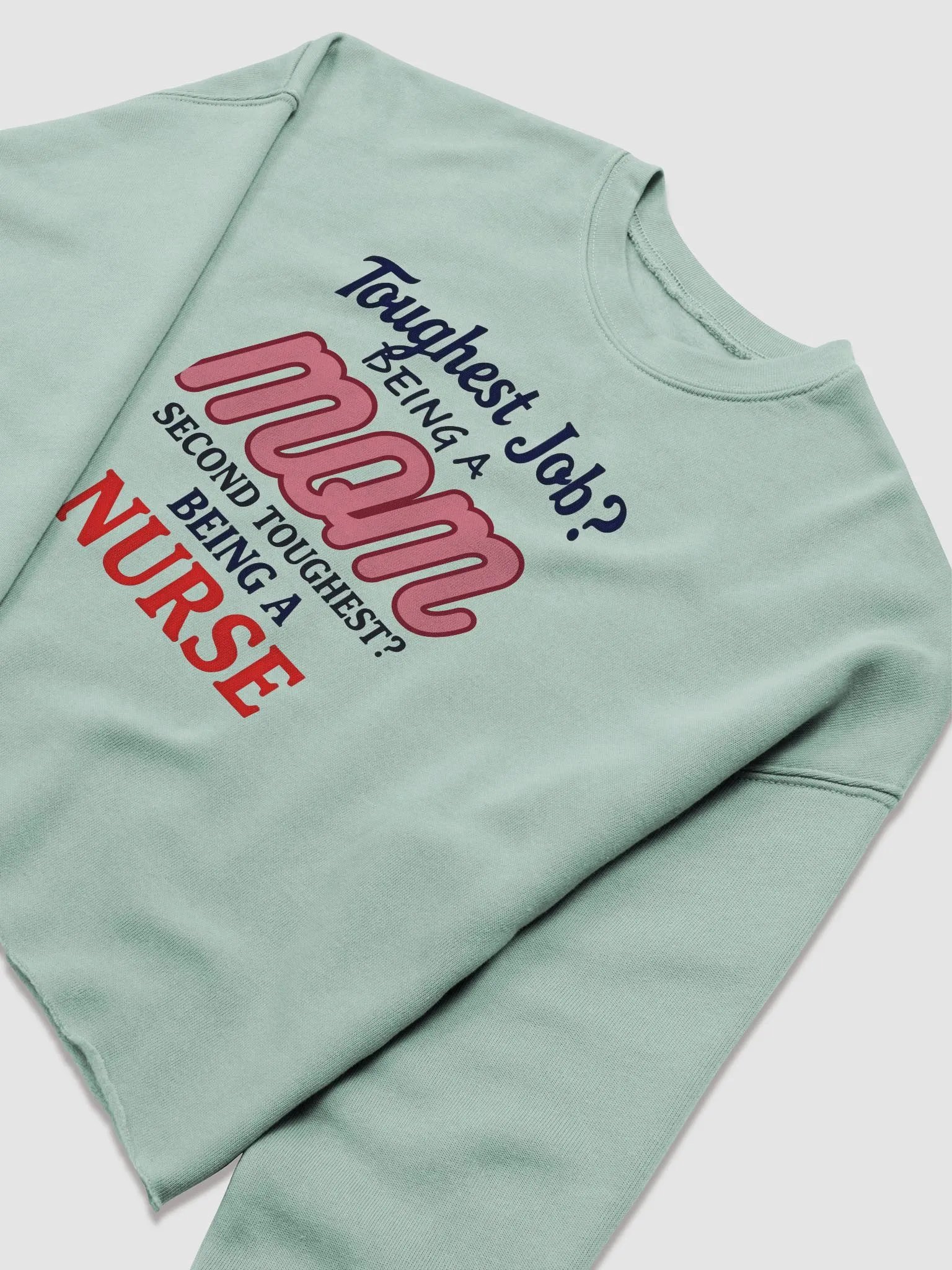 Supermom Nurse Crop Sweatshirt product image (10)