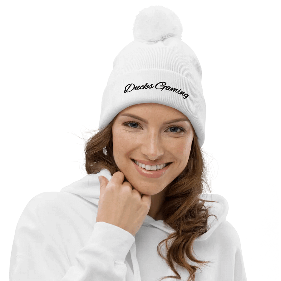 Ducks Gaming Beanie Black Lettering product image (5)