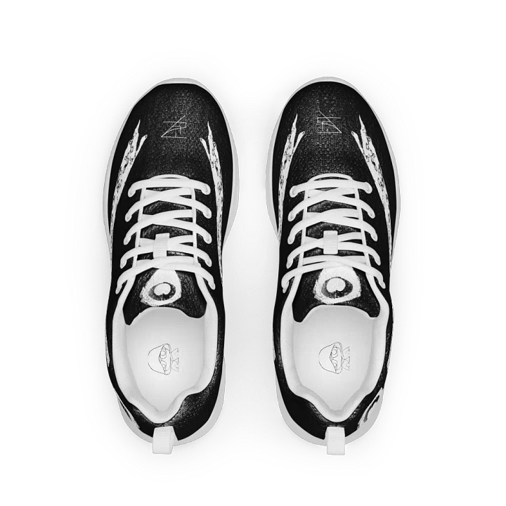 Peacock White on Black Shoe product image (2)