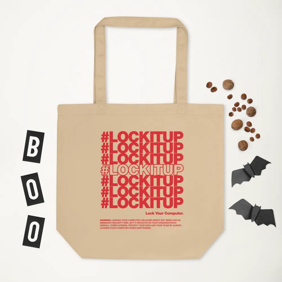 #LOCKITUP - Eco Tote product image (6)