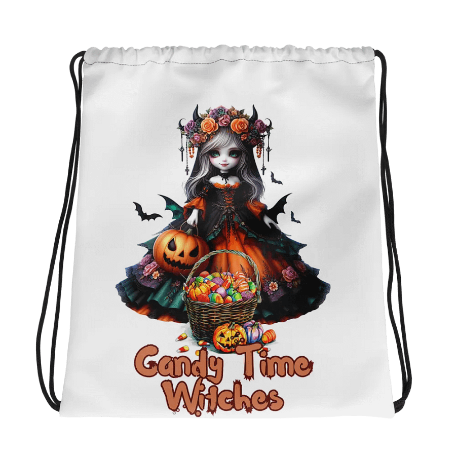 Candy Time Witches Drawstring Bag product image (1)