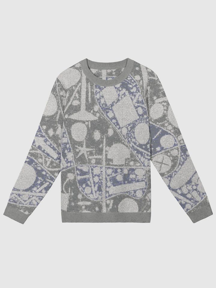 Cartoon Crankshaft Knitted Crewneck Sweater Classic Fit product image (8)